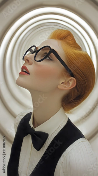 Obraz Stylish Waitress