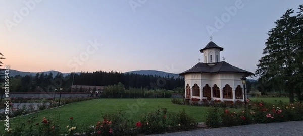 Obraz Small orthodox monastery church