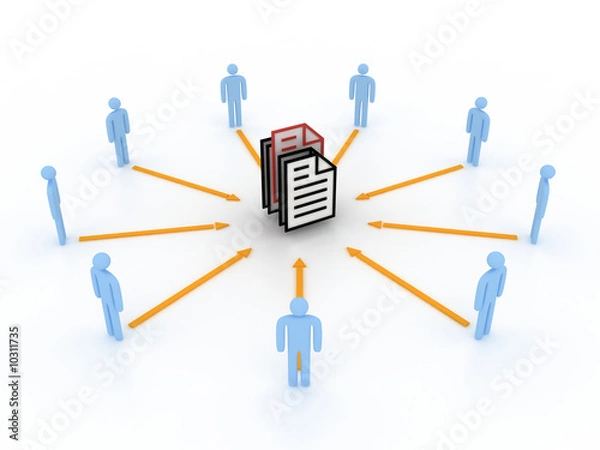 Fototapeta communication concept