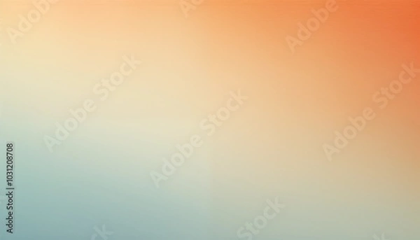 Fototapeta paper orange blue graidant background