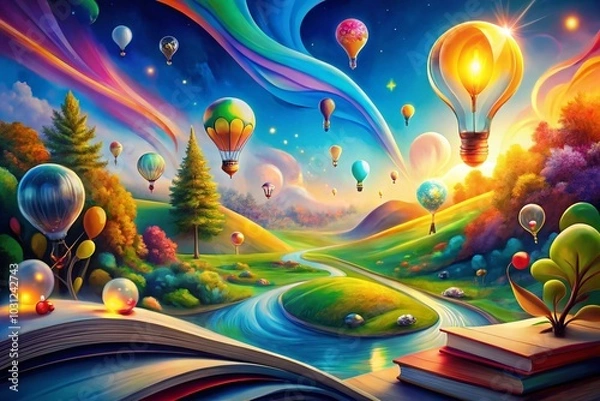 Obraz Abstract Thinking and Education: A Pathway to Intellectual Growth and Intelligence