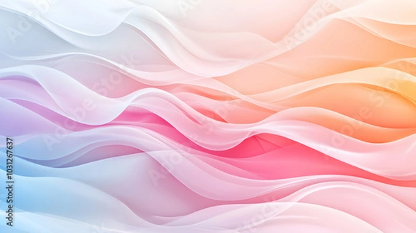 Fototapeta abstract background with waves