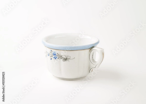 Obraz hand painted rustic tea cup