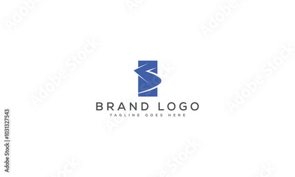 Fototapeta S logo design vector template design for brand.