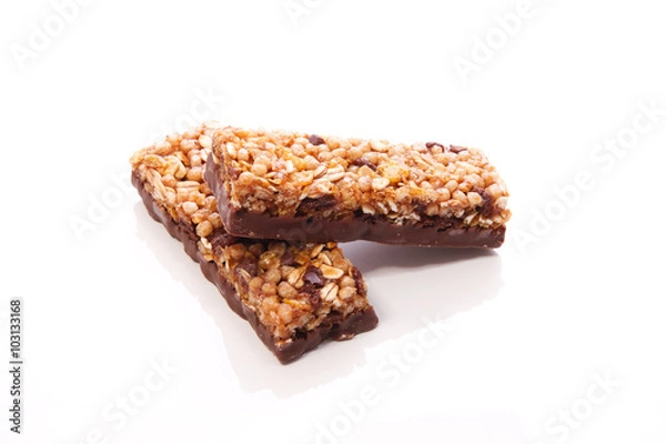 Obraz zwei Vollkornriegel 