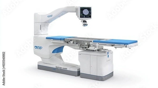 Fototapeta Advanced medical imaging technology for precise diagnostics and treatments