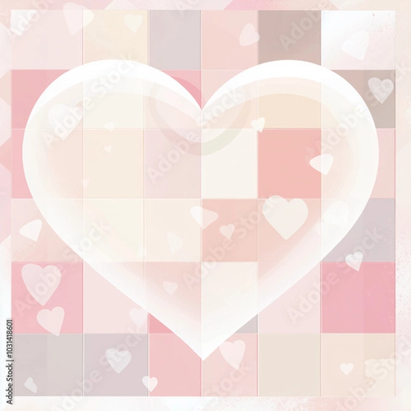 Obraz Valentine's day card