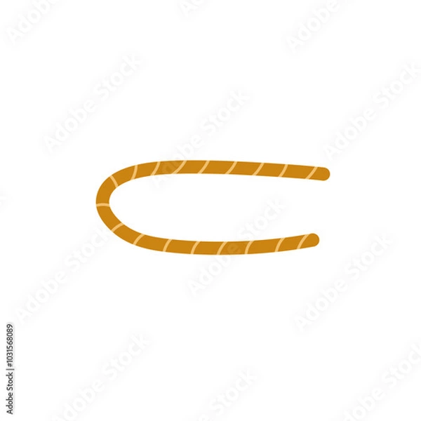 Fototapeta rope vector icon