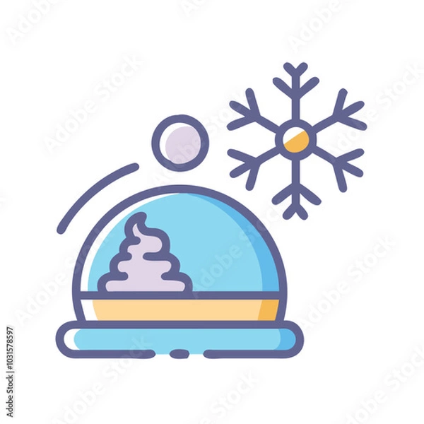 Obraz Winter Icon Set
