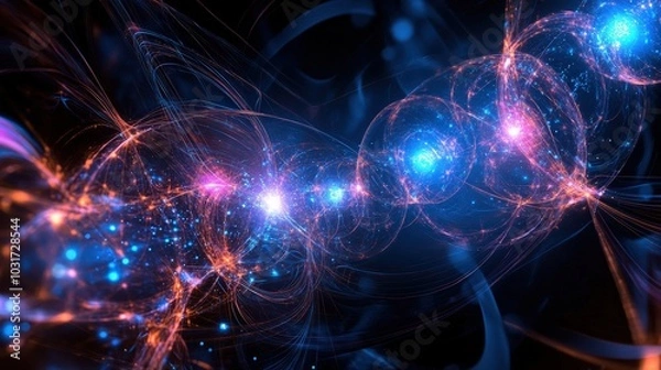Fototapeta Quantum Simulation: Analyze the role of quantum simulation in modeling complex systems