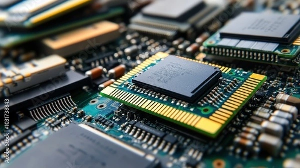 Fototapeta The Evolution of Hardware Technology: Analyze the advancements in hardware technology over the past few decades.