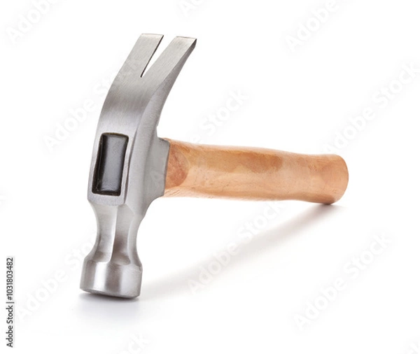 Fototapeta Hammer isolated on white background
