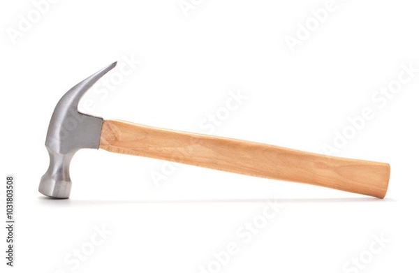 Fototapeta Hammer isolated on white background