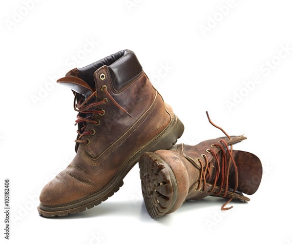 Fototapeta buty do chodzenia