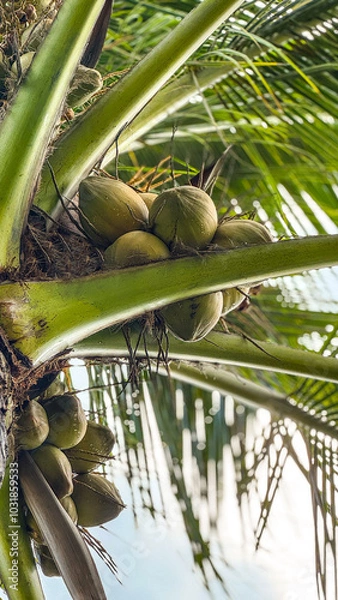 Obraz Kokosnuss Palme