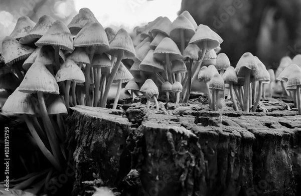 Obraz Psilocybe mushrooms