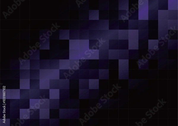 Fototapeta ピクセル モザイク タイル グラデーション 背景素材