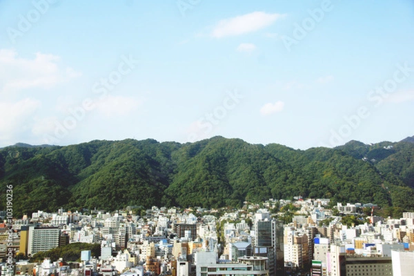 Fototapeta 神戸市街