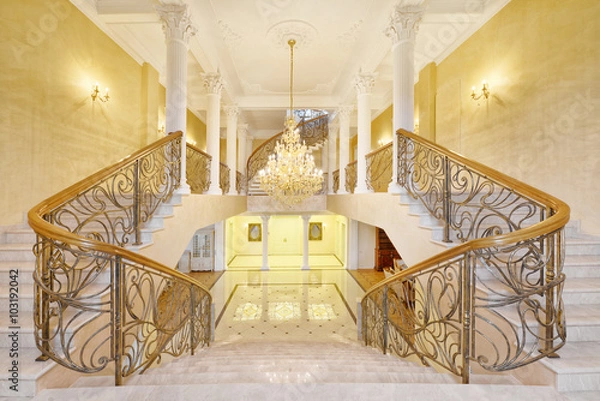 Fototapeta luxurious interiors