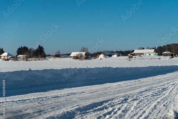 Obraz winter landscape
