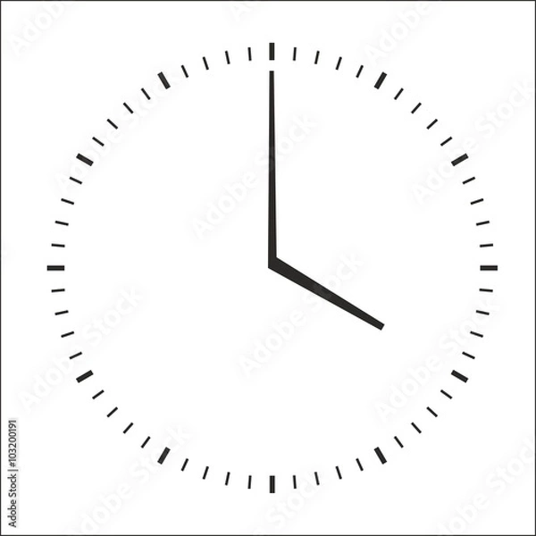 Fototapeta clock face