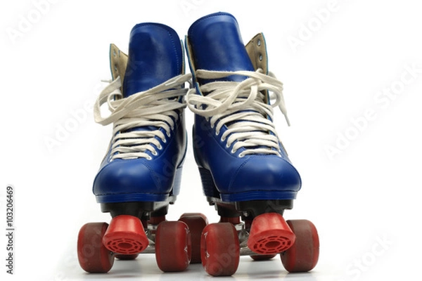 Obraz Roller skates, isolated