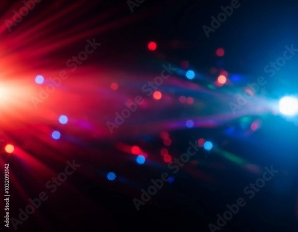Fototapeta abstract background with bokeh