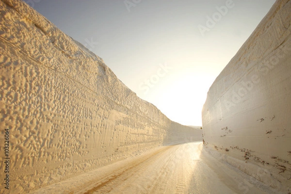 Obraz 雪の回廊　青森県八甲田