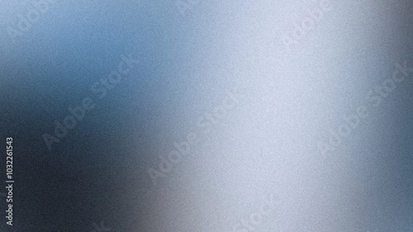 Fototapeta Gray blue color smooth noise texture backdrop design, abstract grainy gradient, noisy, grainy, glowing, bright, shine, header, poster, banner