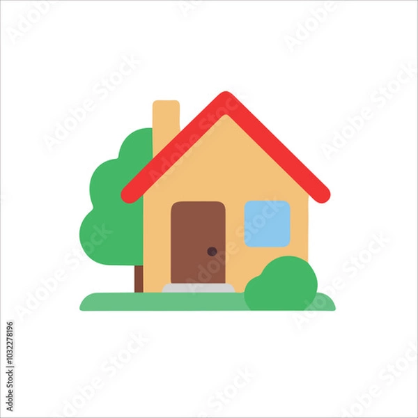 Fototapeta Home vector set 