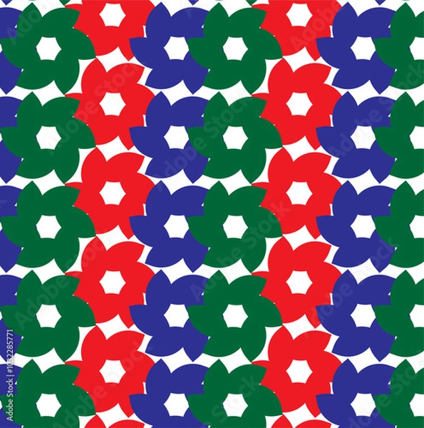 Obraz Seamless Pattern design for Fabric and Textile Industry