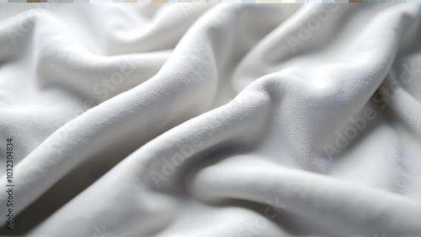 Fototapeta white silk background