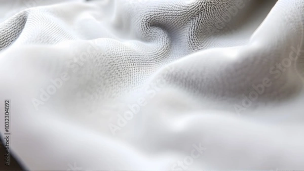 Fototapeta heart shape made of fabric