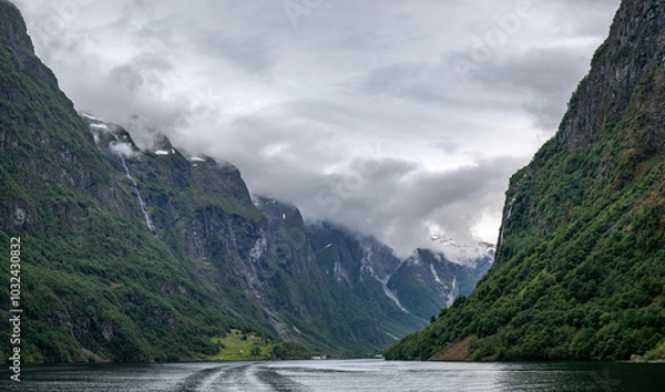 Obraz lake in the mountains