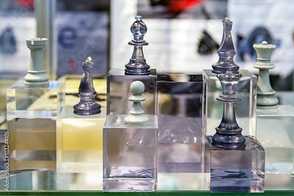 Obraz Chess made of composite materials