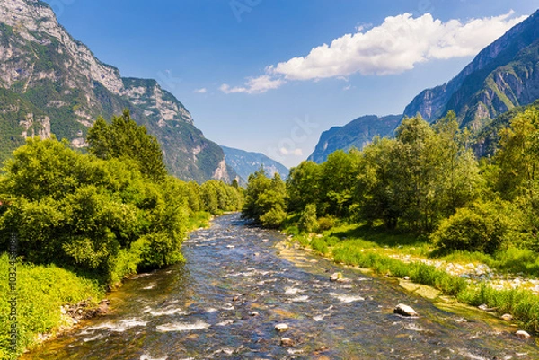 Obraz The Brenta river