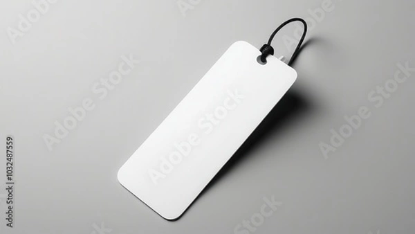 Fototapeta Set of high-quality, photorealistic bookmark mockups. Perfect for showcasing unique bookmark designs in different styles and settings. Ready for print or digital use