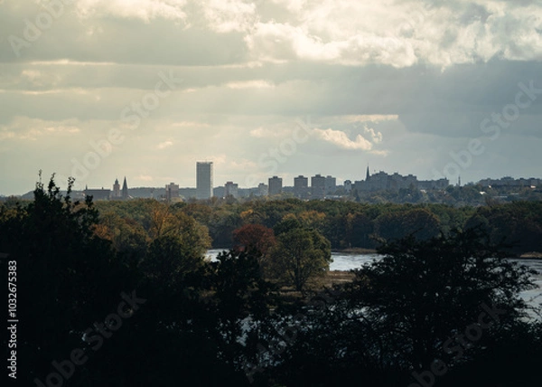 Fototapeta Frankfurt Oder Skyline