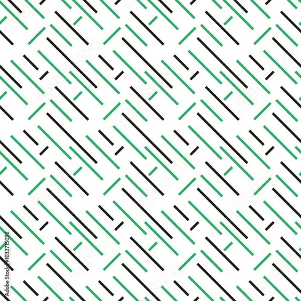 Fototapeta Seamless abstract vector line geometric pattern