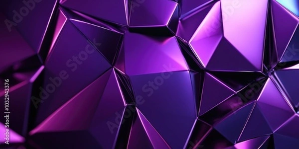 Fototapeta Futuristic Geometric Abstract Background