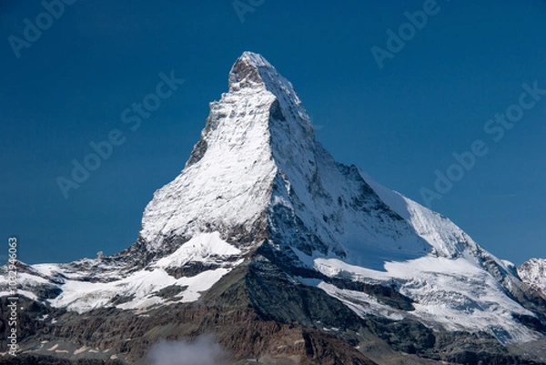 Obraz ロートホルンから　マッターホルンの絶景　、スイス、　ツェルマット