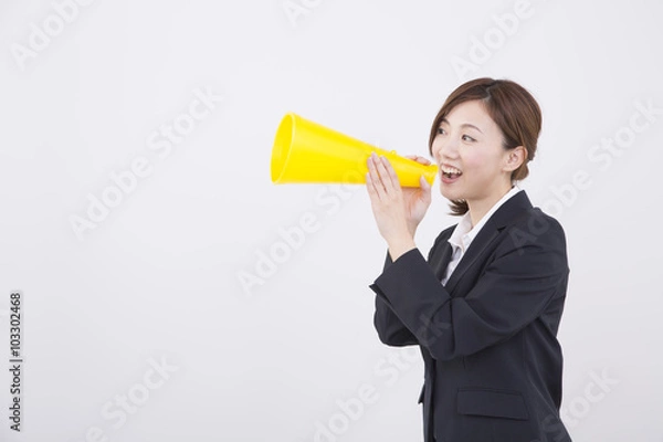 Fototapeta スーツの女性