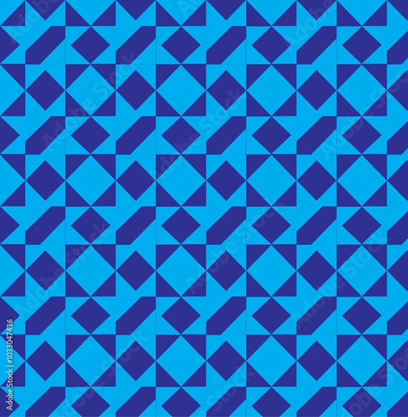 Obraz seamless geometric pattern