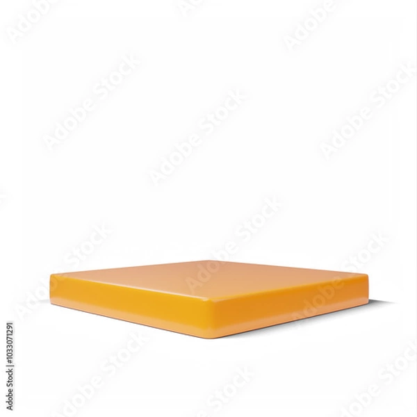 Obraz 3d square podium