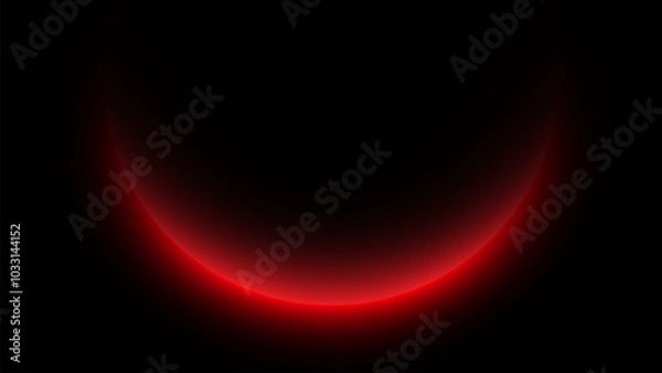 Fototapeta digital art abstract background circle red glow for wallpaper backdrop
