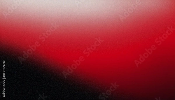 Fototapeta Textured background in red and black with a striking white overlay