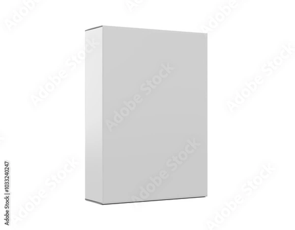 Obraz paper box mockup with background