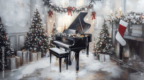 Obraz christmas, santa, claus