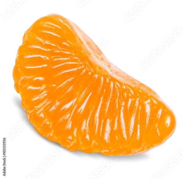 Fototapeta Tangerine isolated on white