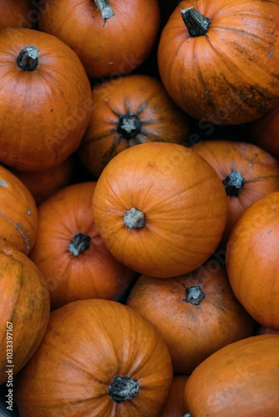 Obraz Halloween pumpkins or jack o lantern.